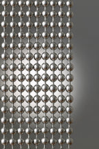 Aluminum Round metal ball chain hanging vertically