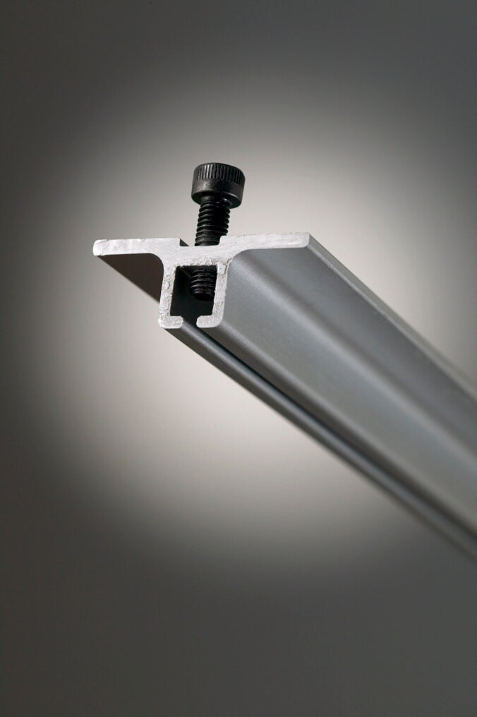 ShimmerScreen track with flanges